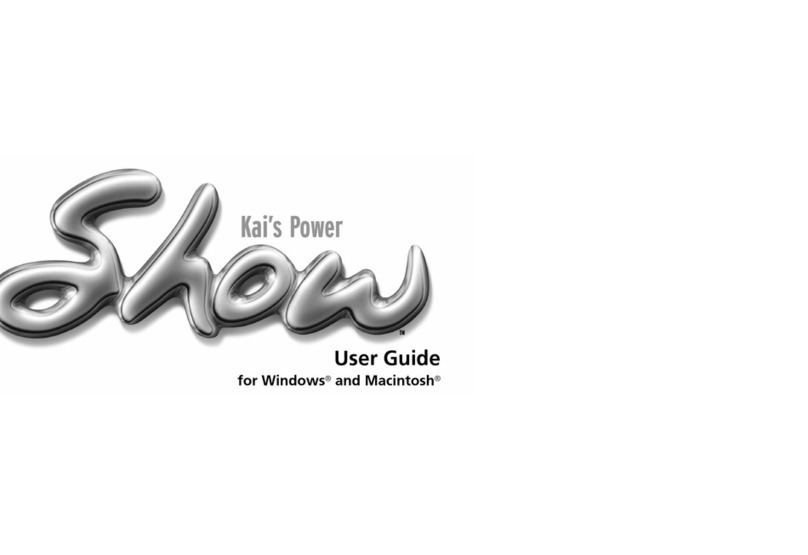 ScanSoft KAI S POWER SHOW User manual