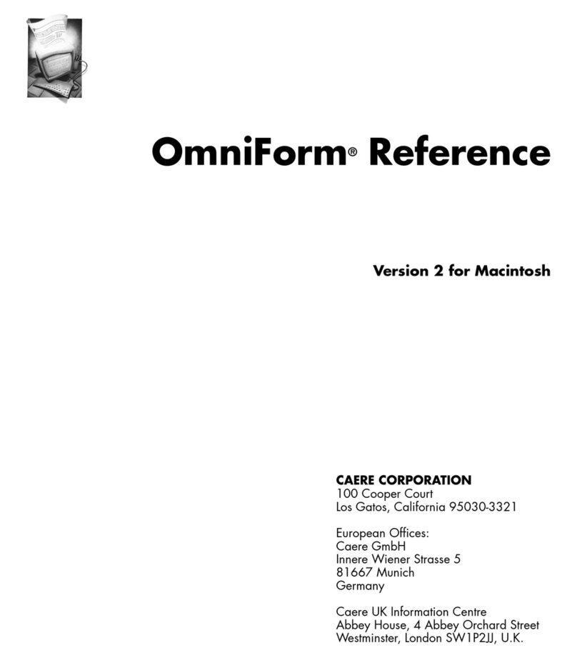 NUANCE OMNIFORM 2 MACINTOSH Reference