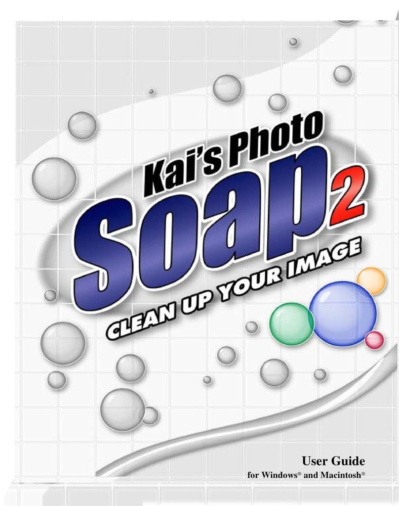 ScanSoft KAI S PHOTO SOAP 2 User manual