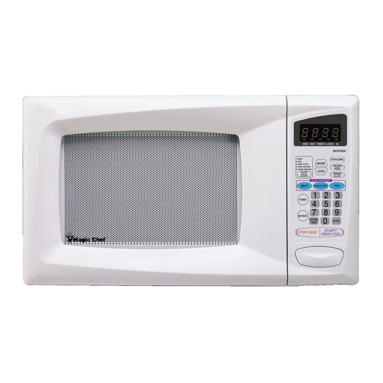 Magic Chef MCB780W User manual