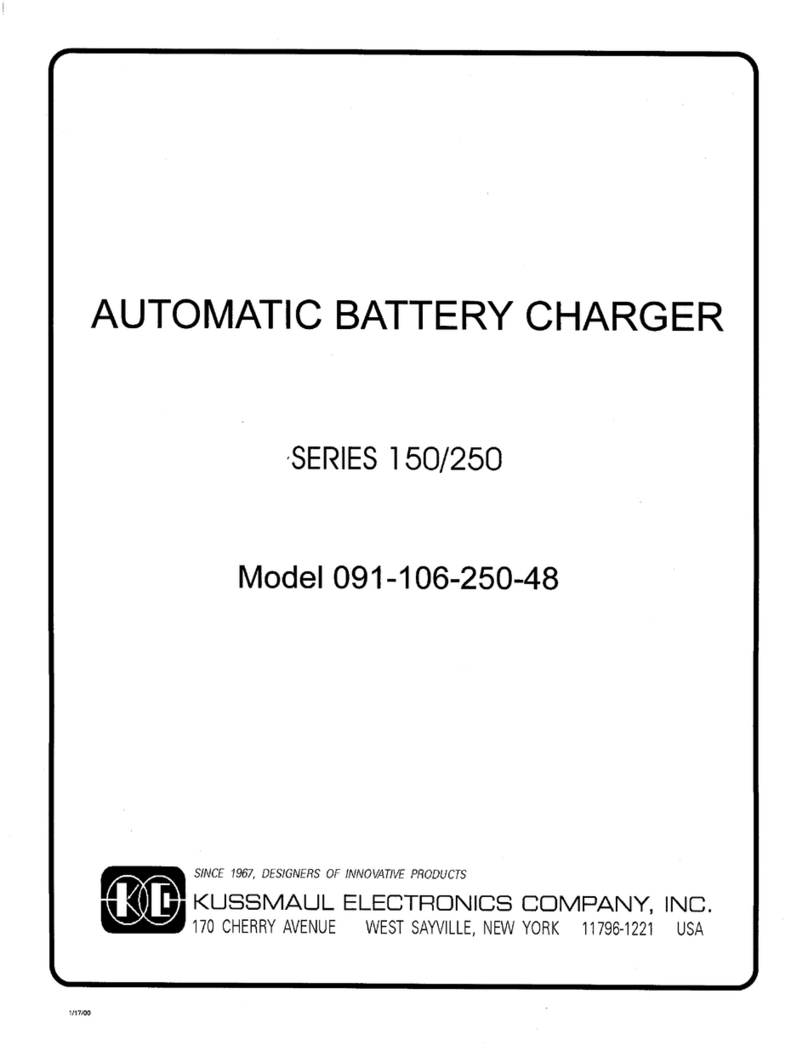 KUSSMAUL 091-106-250 manual