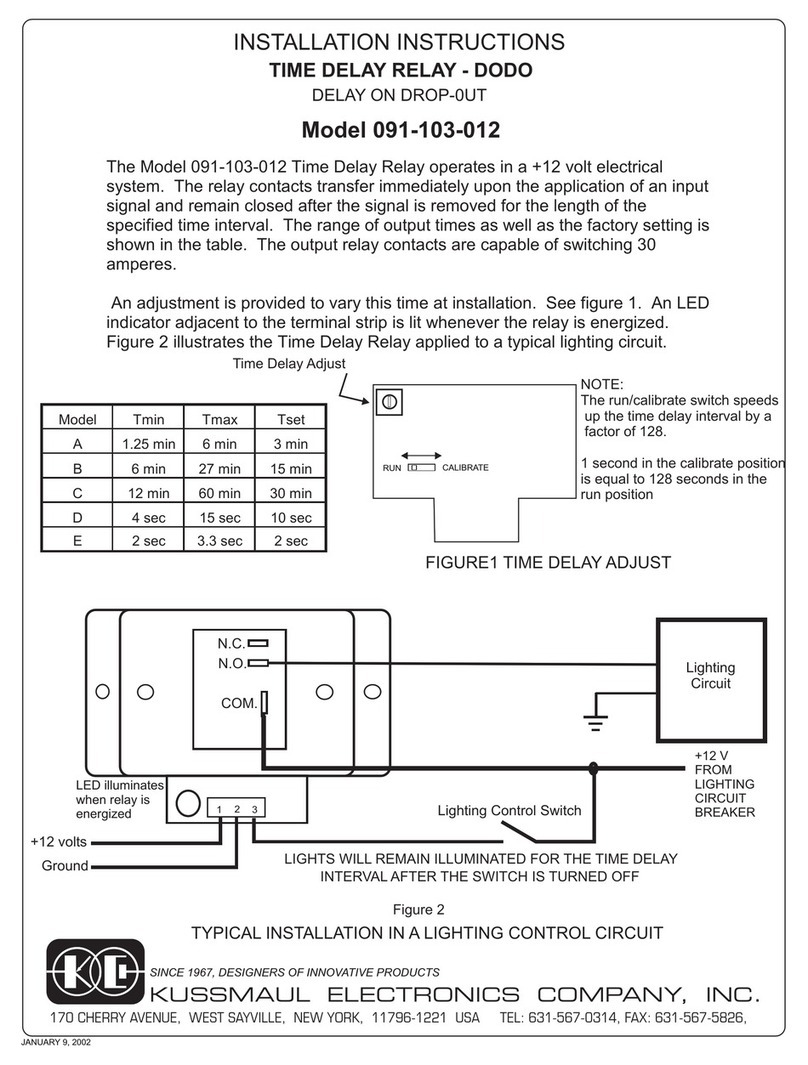 KUSSMAUL 091-103-012 installation instructions