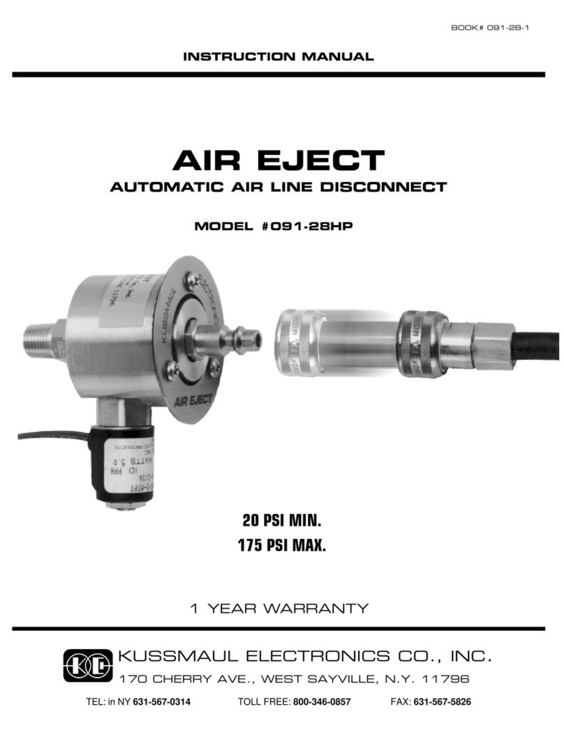KUSSMAUL 091-28HP instruction manual