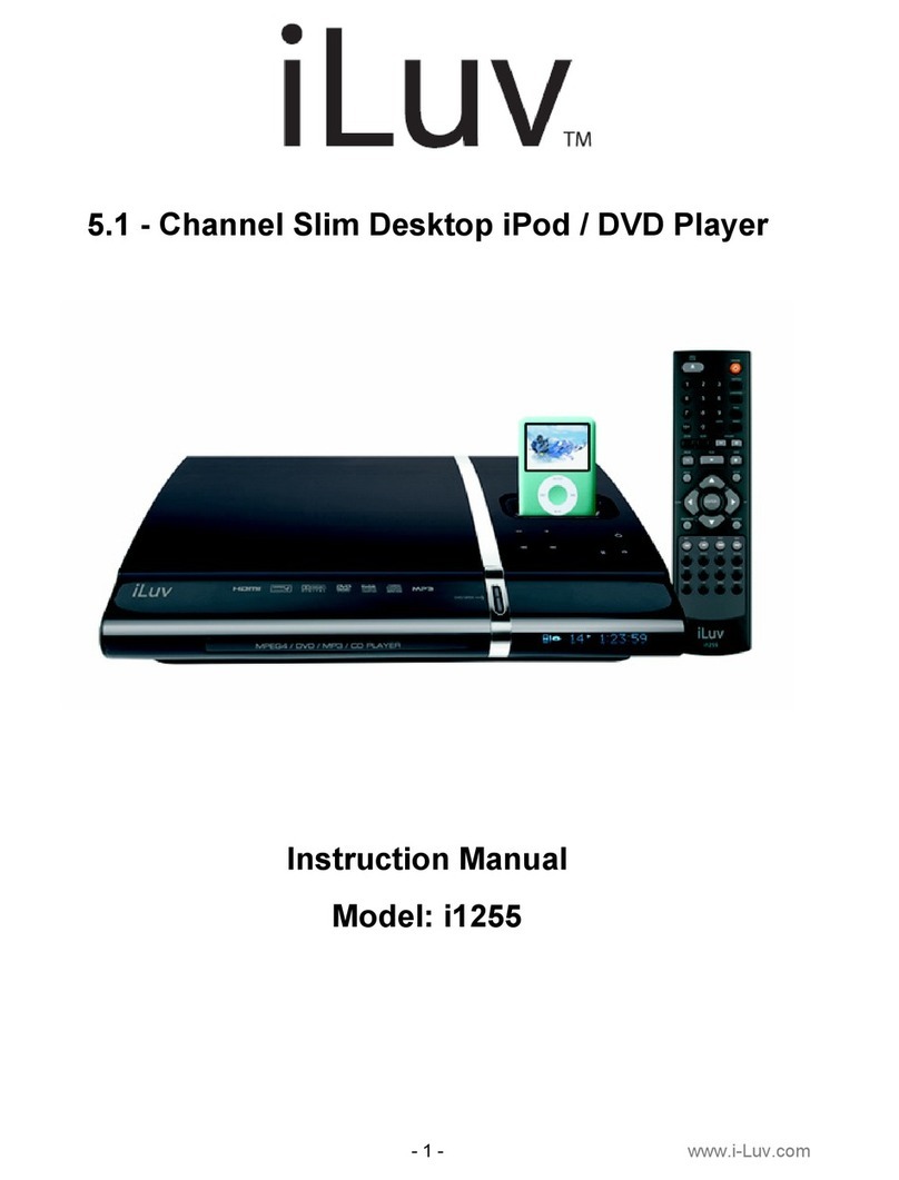 Iluv I1255 instruction manual