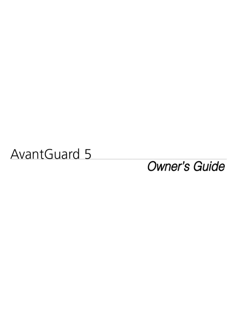 Clifford AVANTGUARD 5 manual