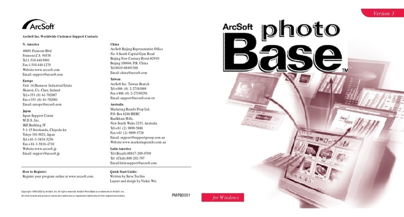 ArcSoft 3000F - CanoScan Scanner User manual