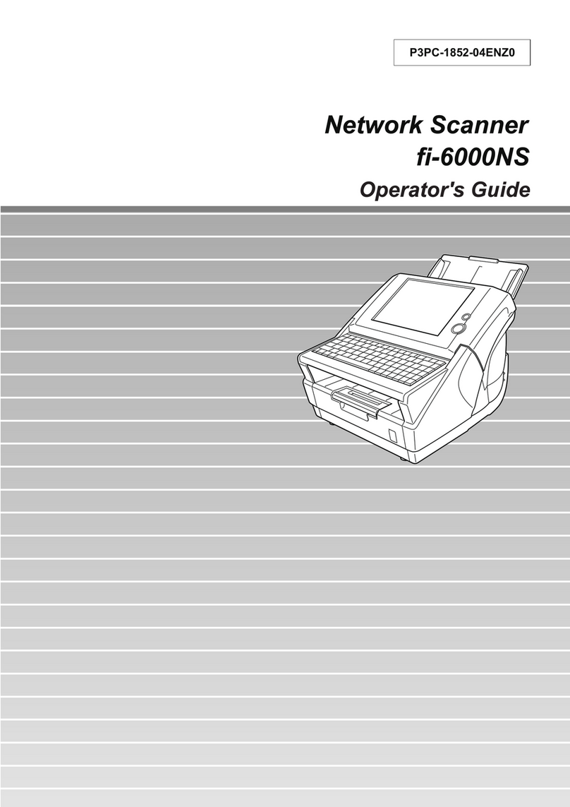 Fujitsu 6000NS - fi - Document Scanner Operator's guide