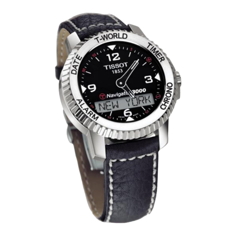 Tissot NAVIGATOR 3000 user manual