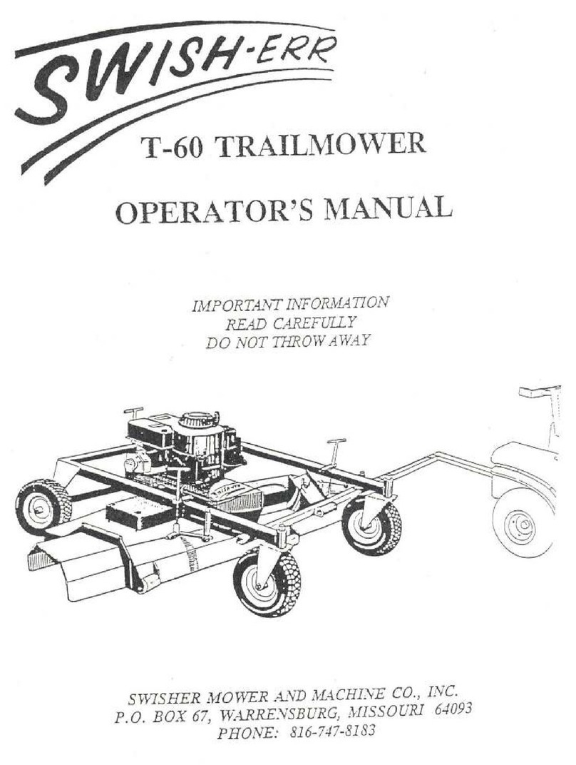 Swisher T6012V parts list