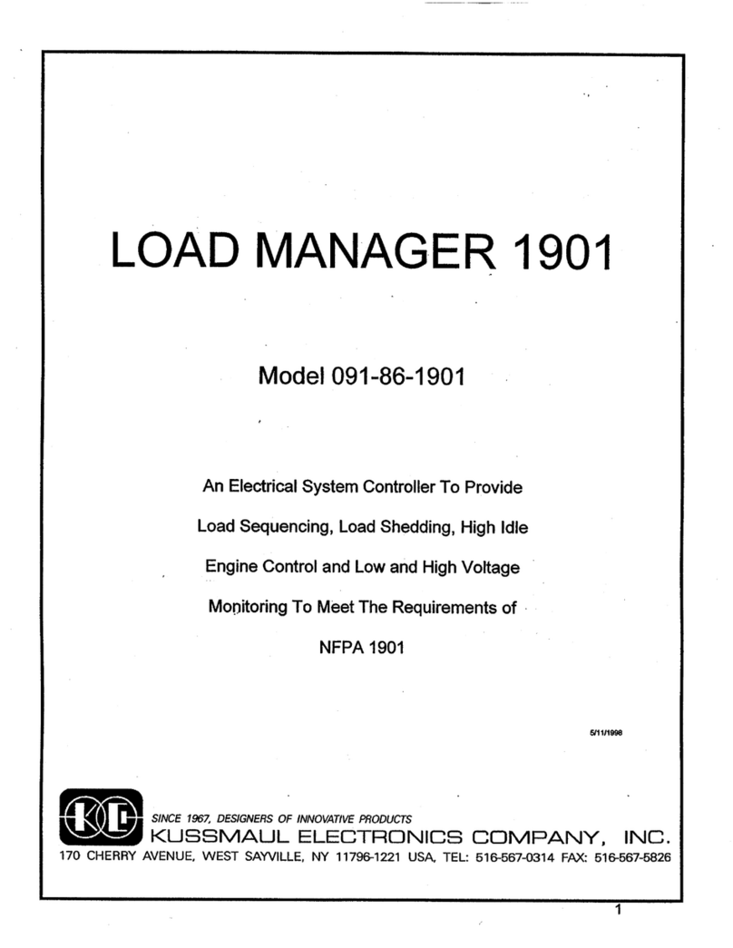 KUSSMAUL 091-86-1901 User manual