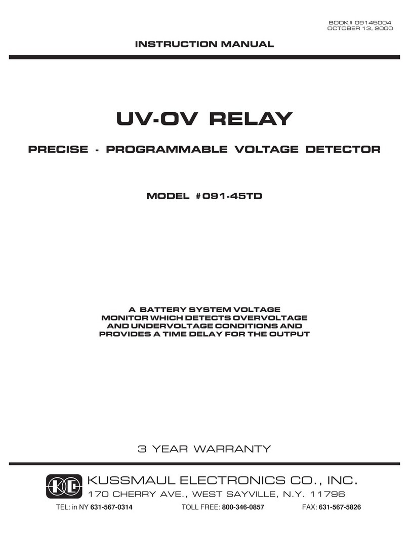 KUSSMAUL 091-45 instruction manual