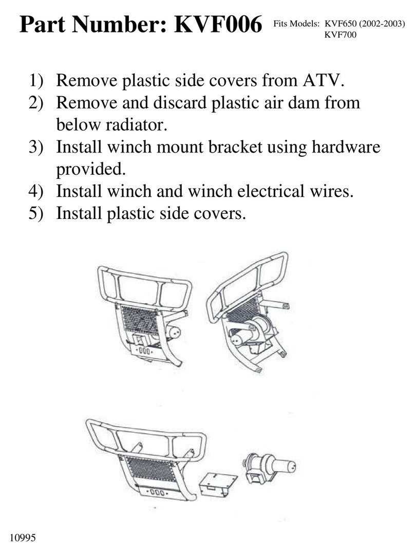 Swisher KVF006 User manual