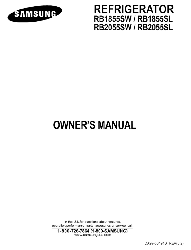 Samsung RB2055BB User manual