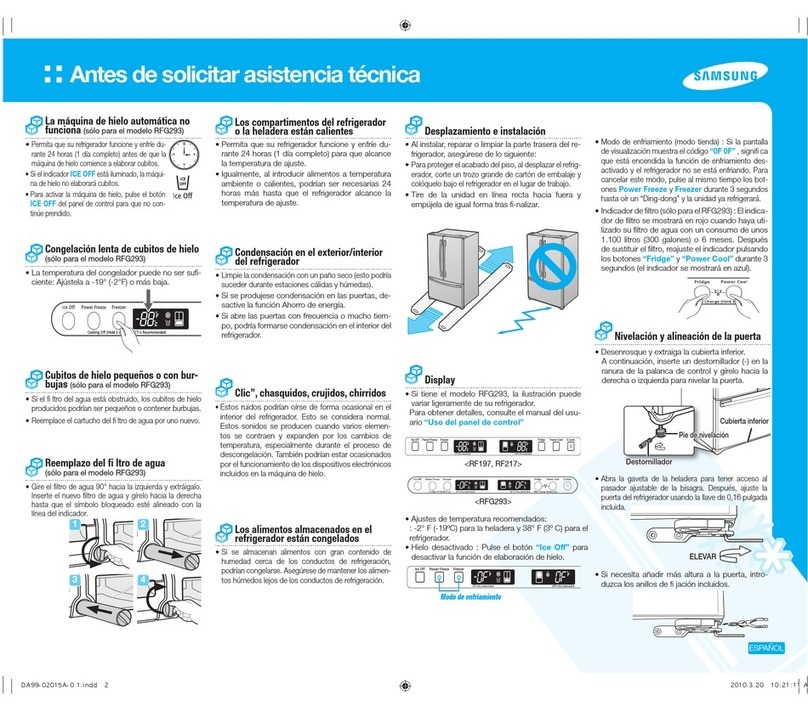 Samsung RF197ABBP Before calling service