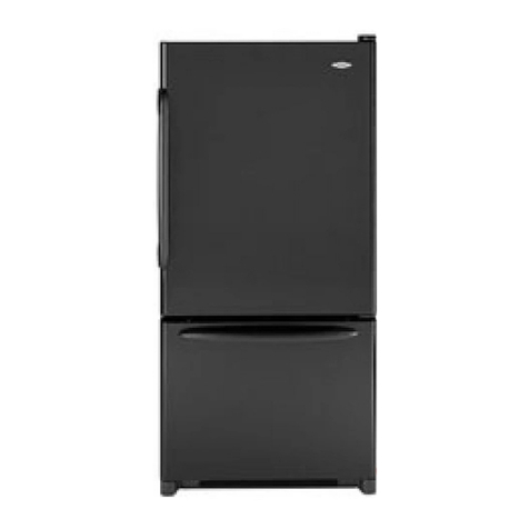 Maytag MBF2256KEB - Bottom Freezer Refridgerator User manual Maytag MBF2256KEB - Bottom Freezer Refridgerator User manual