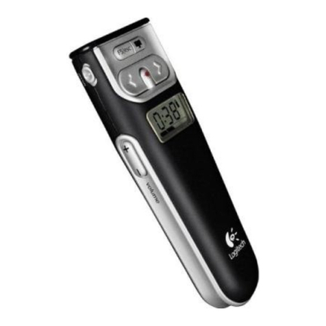 Logitech 931342-1914 - Cordless 2.4 GHz Presenter Presentation Remote... User manual Logitech 931342-1914 - Cordless 2.4 GHz Presenter Presentation Remote... User manual