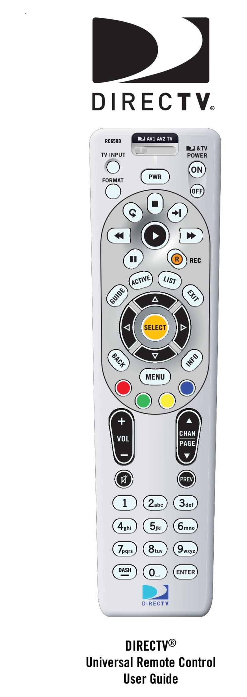 DirecTV RC65RB User manual