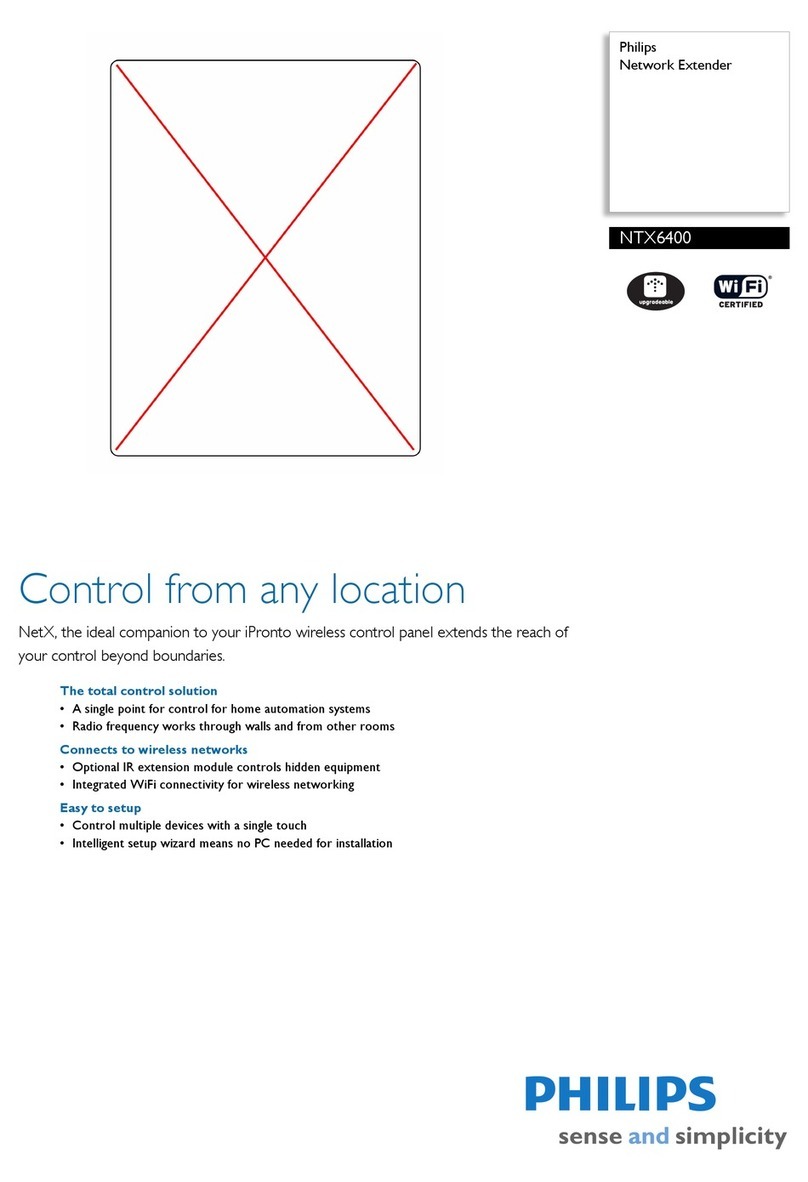Philips NTX6400 User manual