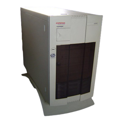 Compaq 2500 - ProLiant - 64 MB RAM Manual