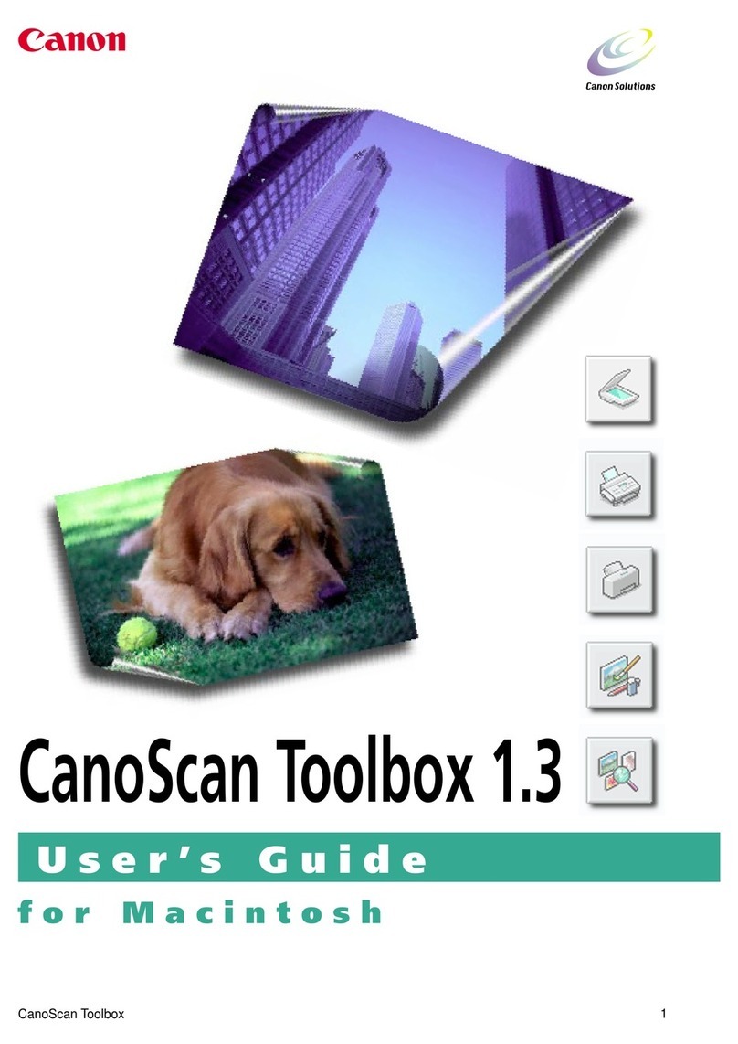 Canon CanoScan D646U User manual