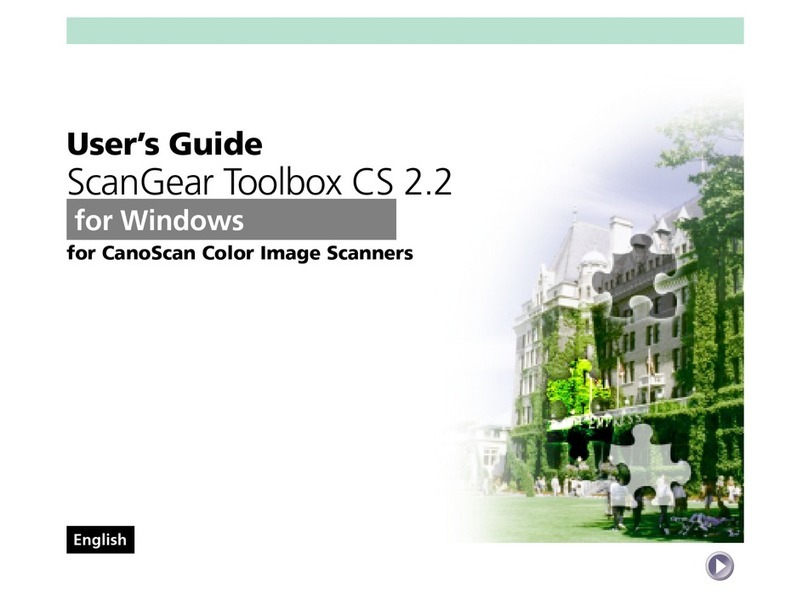 Canon CanoScan D646U user guide