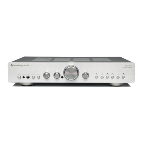 Cambridge Audio azur 350A User manual