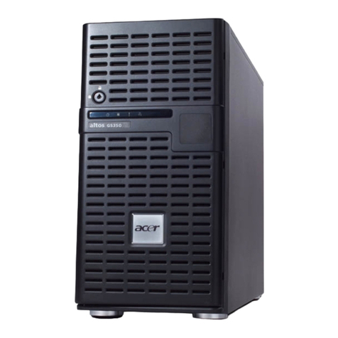 Acer Altos G5350 User manual