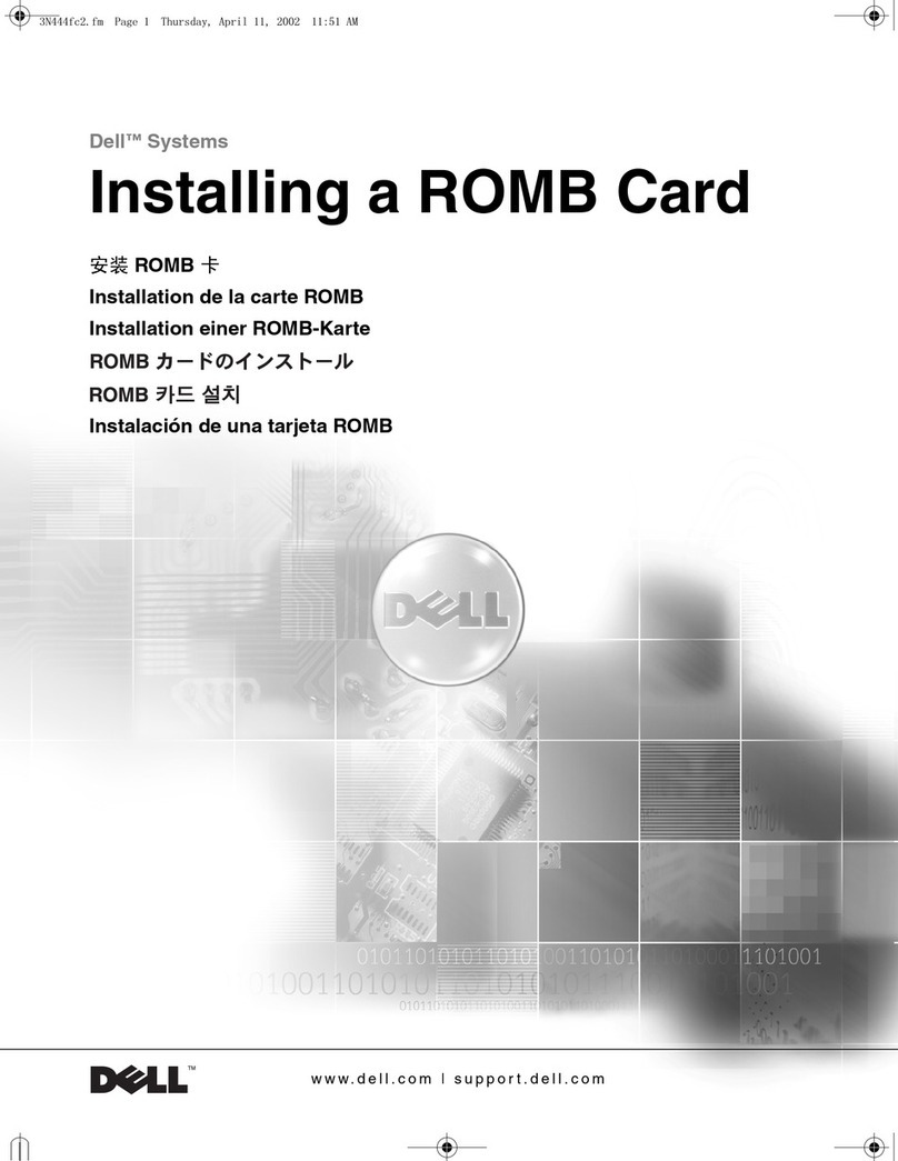 Dell PowerEdge 1650 User manual Dell PowerEdge 1650 User manual
