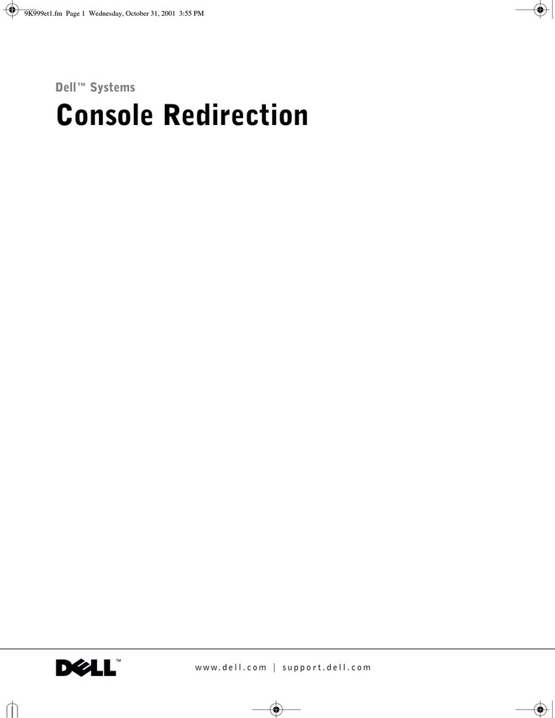 Dell PowerEdge 1500SC User manual Dell PowerEdge 1500SC User manual