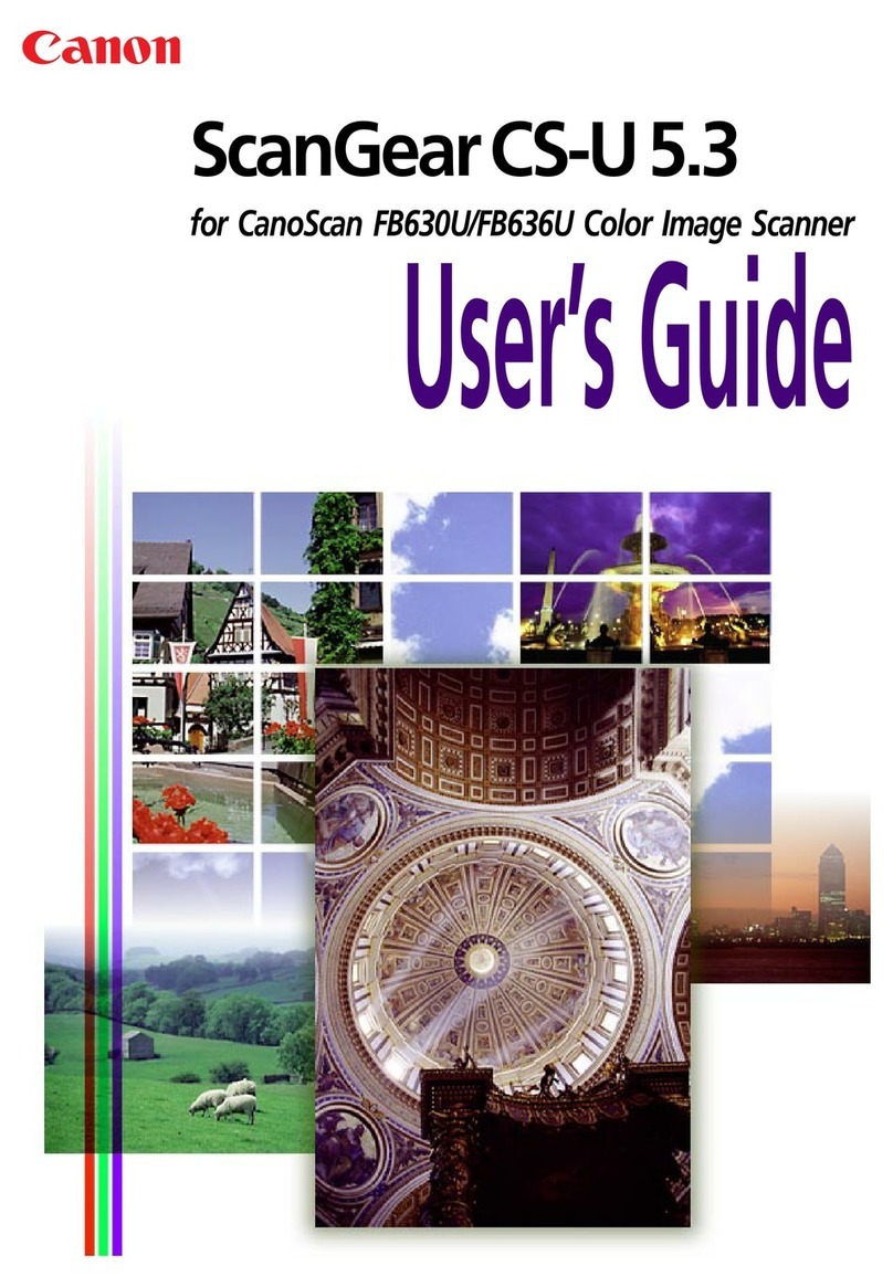 Canon CanoScan FB 630U user guide
