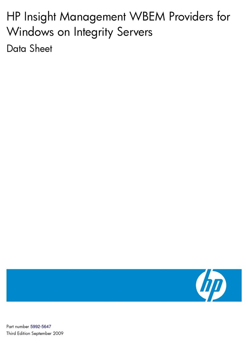HP Integrity BL860c User manual