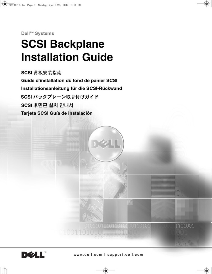 Dell PowerEdge 1650 User manual