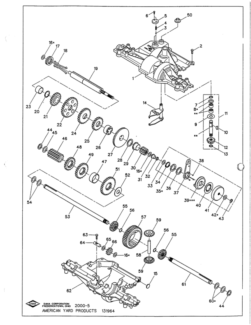 DANA 2000-5 User manual