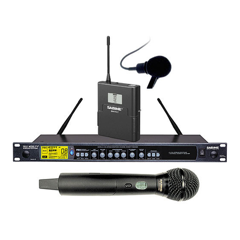 SABINE SW71-NDR user guide