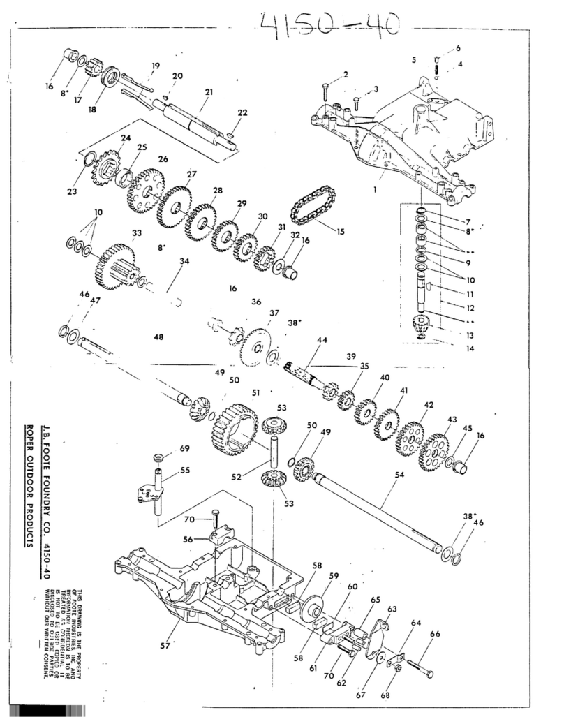 DANA 4150-40 User manual