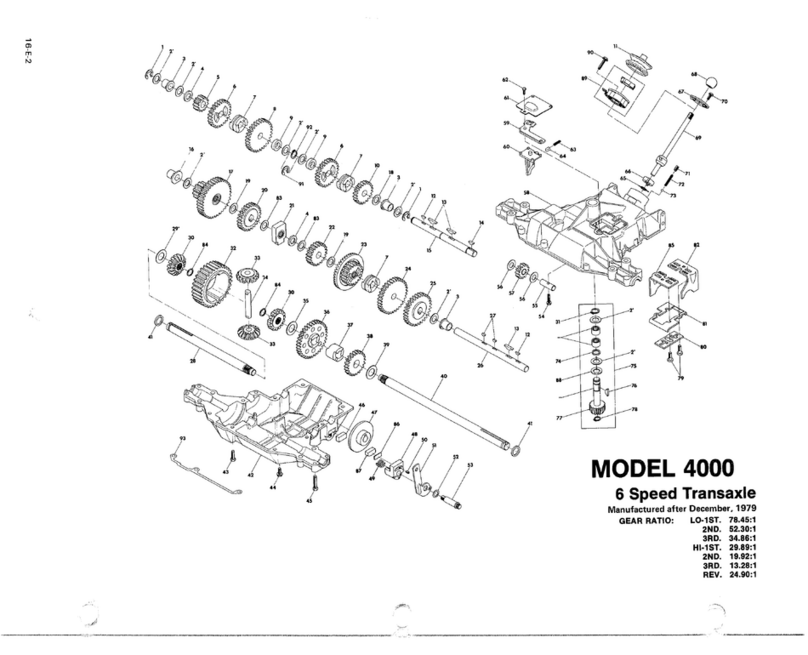 DANA 4000 parts list