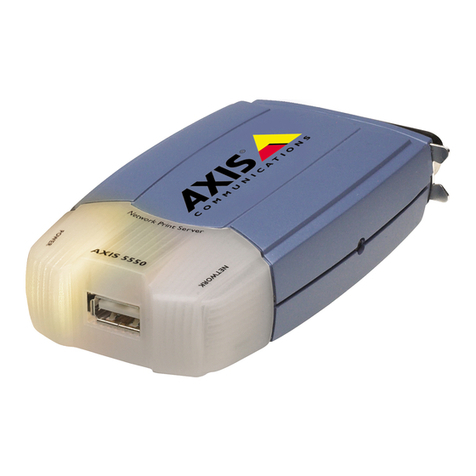 Axis 27979R1 user manual