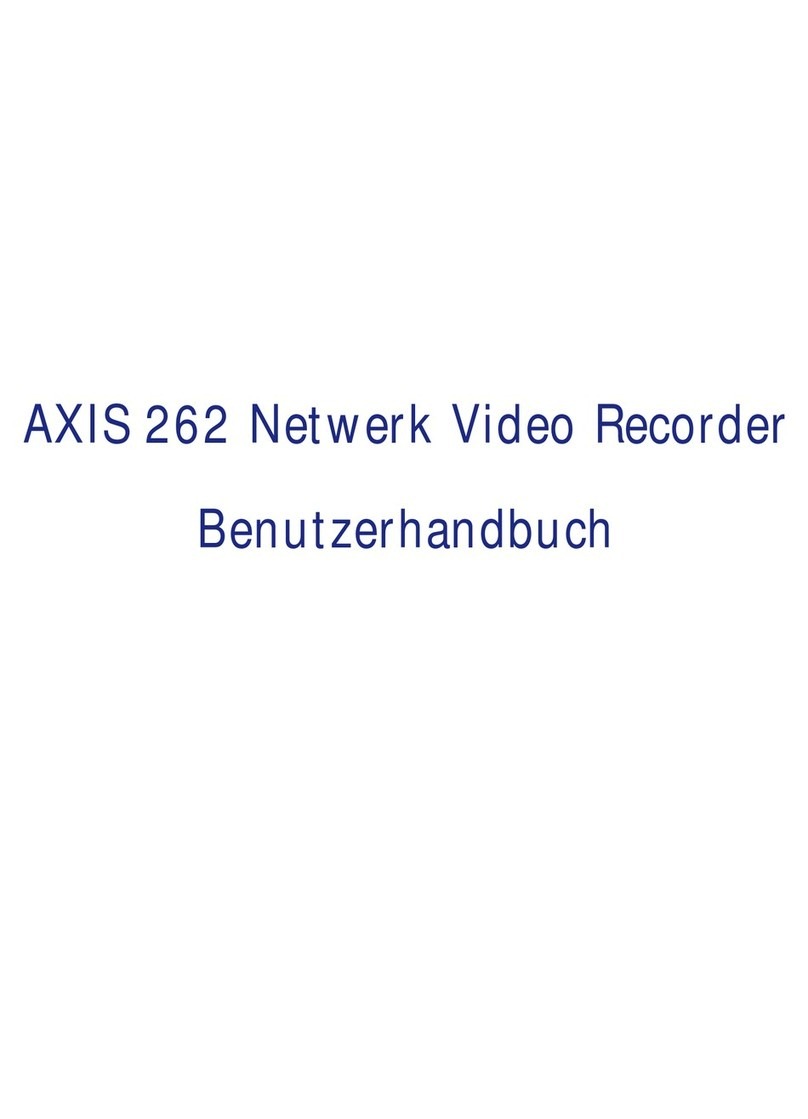 Axis 25258R3 Instructions for use