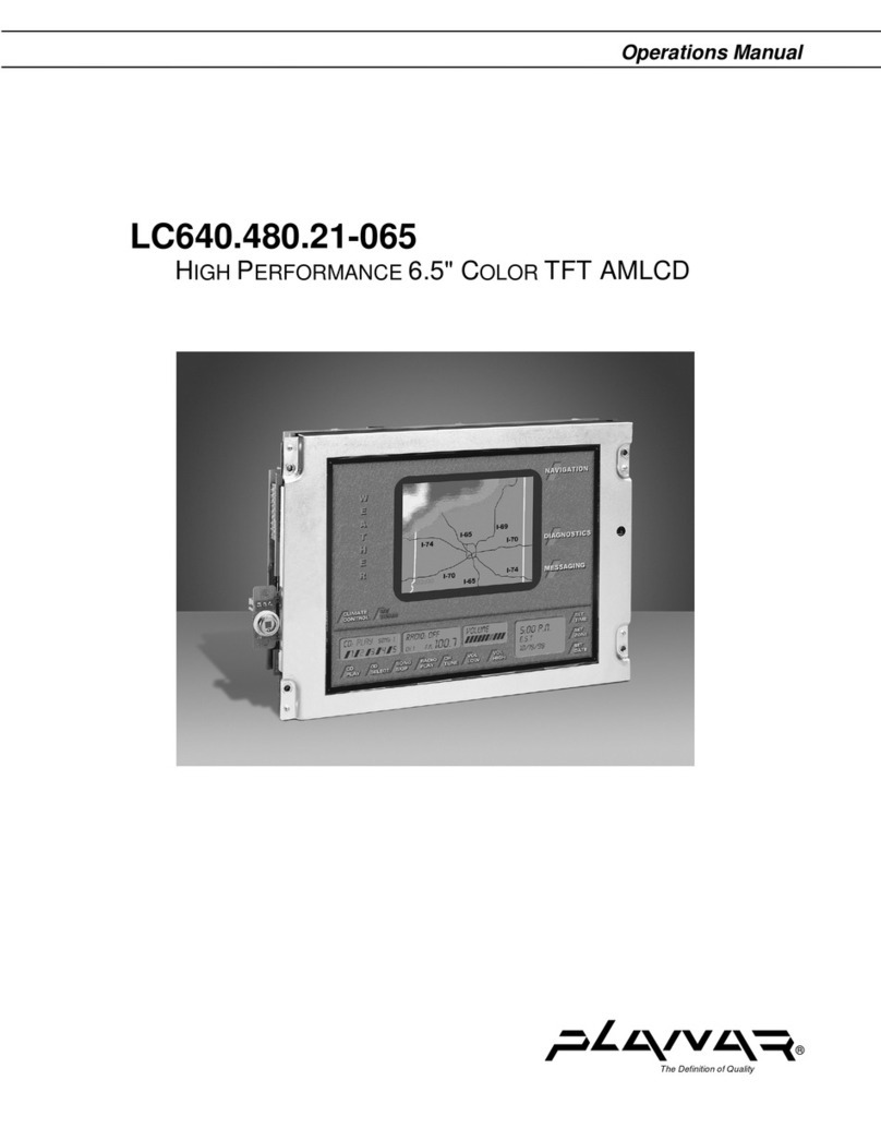 Planar LC640.480.21-065 User manual