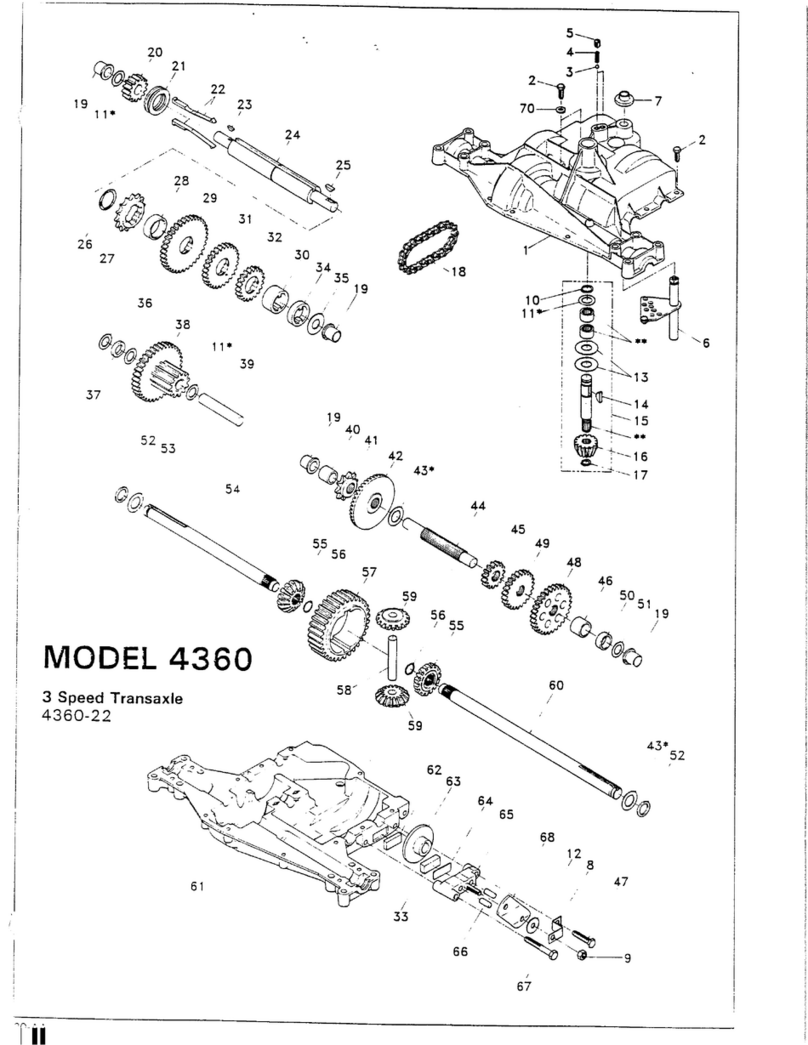DANA 4360-22 parts list