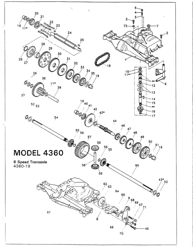 DANA 4360-19 parts list