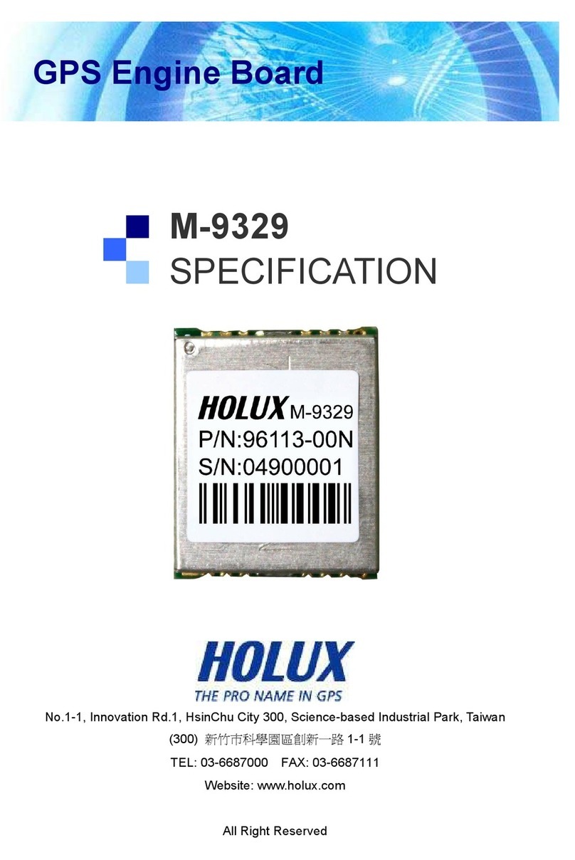 Holux M-9329 - specification