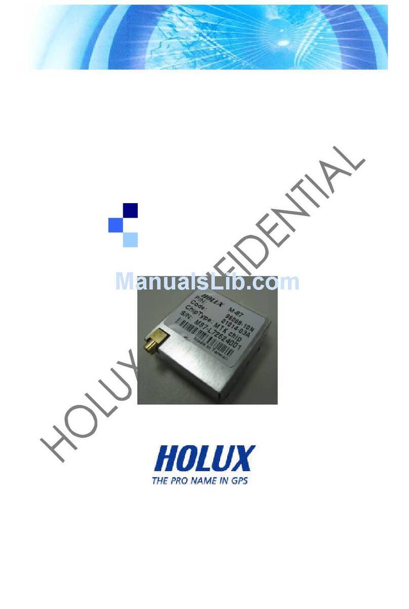 Holux M-87 - User manual Holux M-87 - User manual