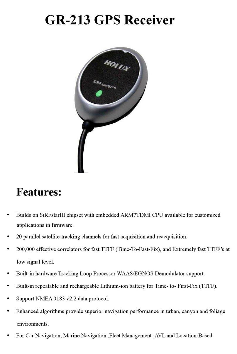 Holux GR-213 User manual