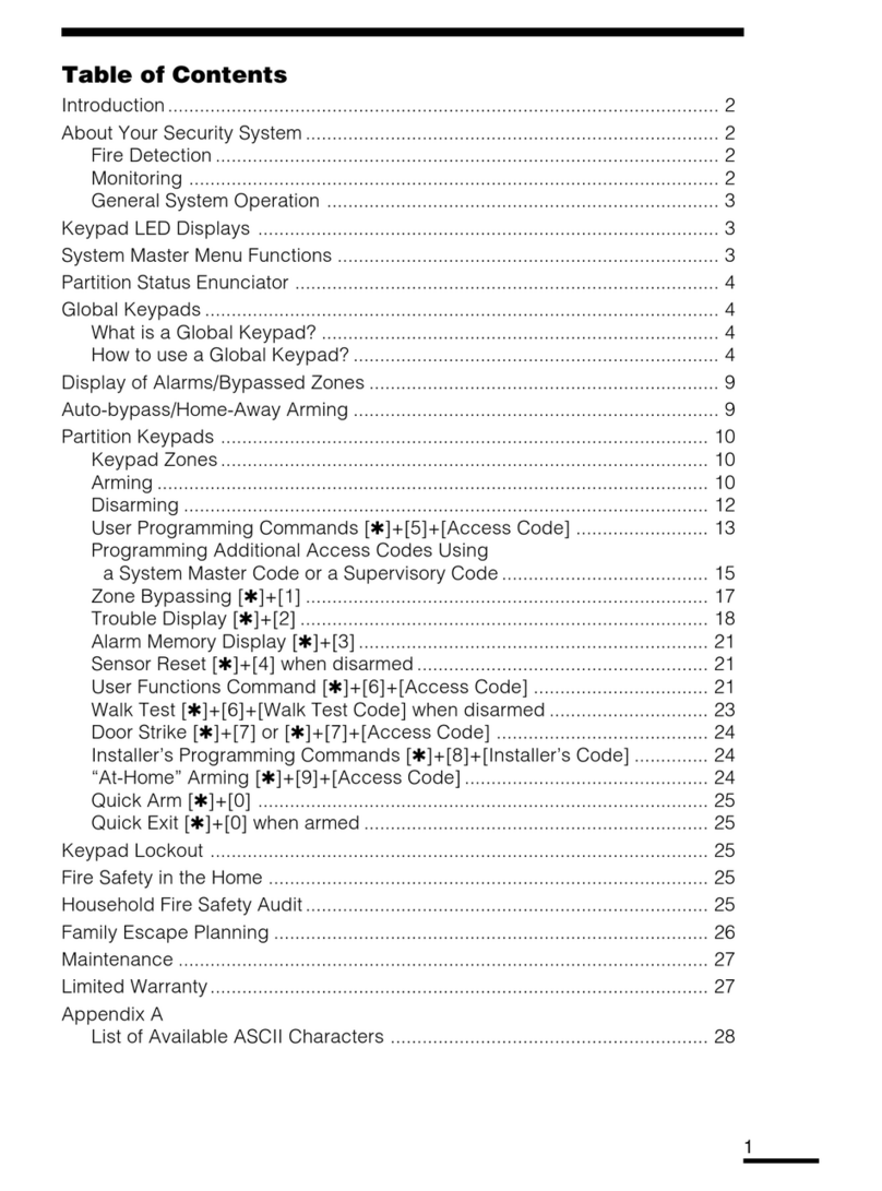 DSC PC 4010 User manual DSC PC 4010 User manual