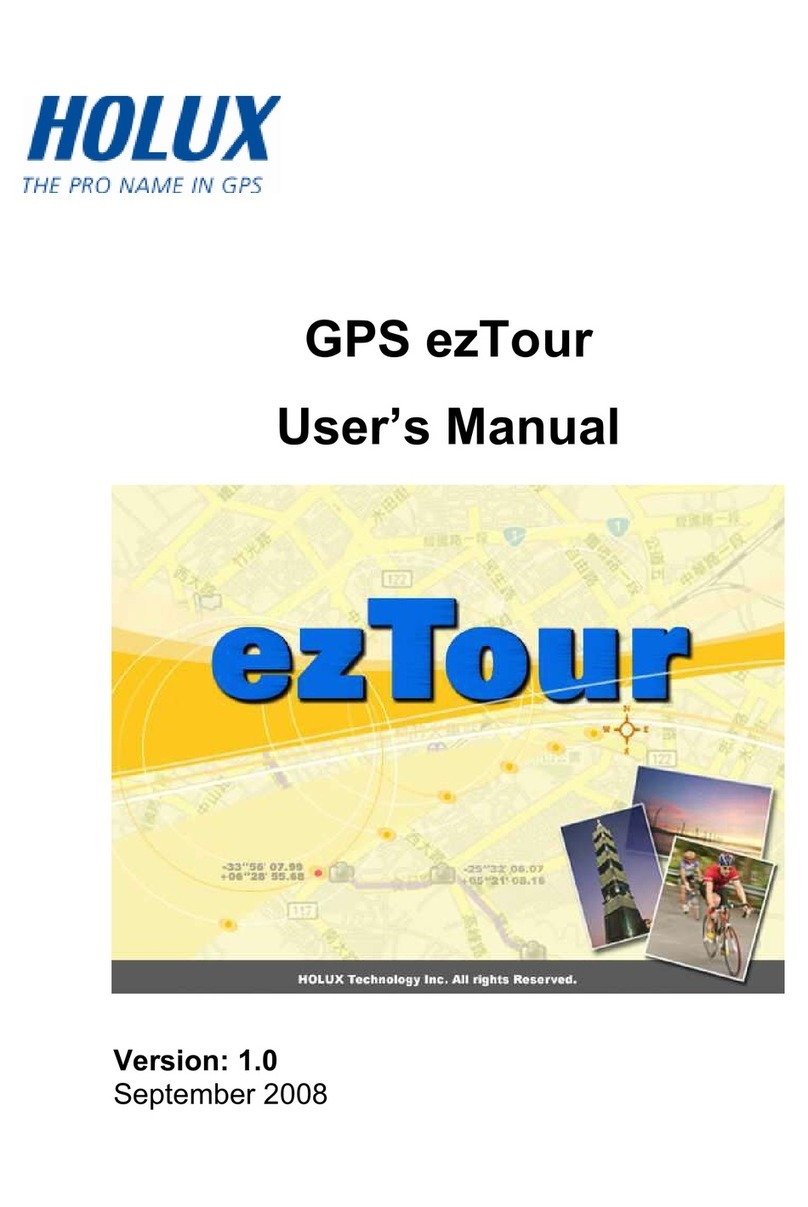 Holux GPS EZTOUR - V1.0 manual