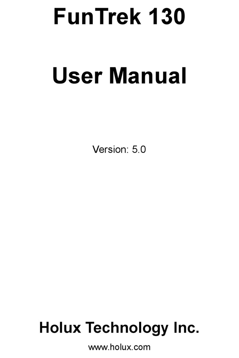 Holux FUNTREK 130 - V5.0 User manual