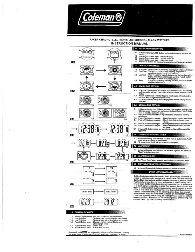 Coleman 40-367 instruction manual
