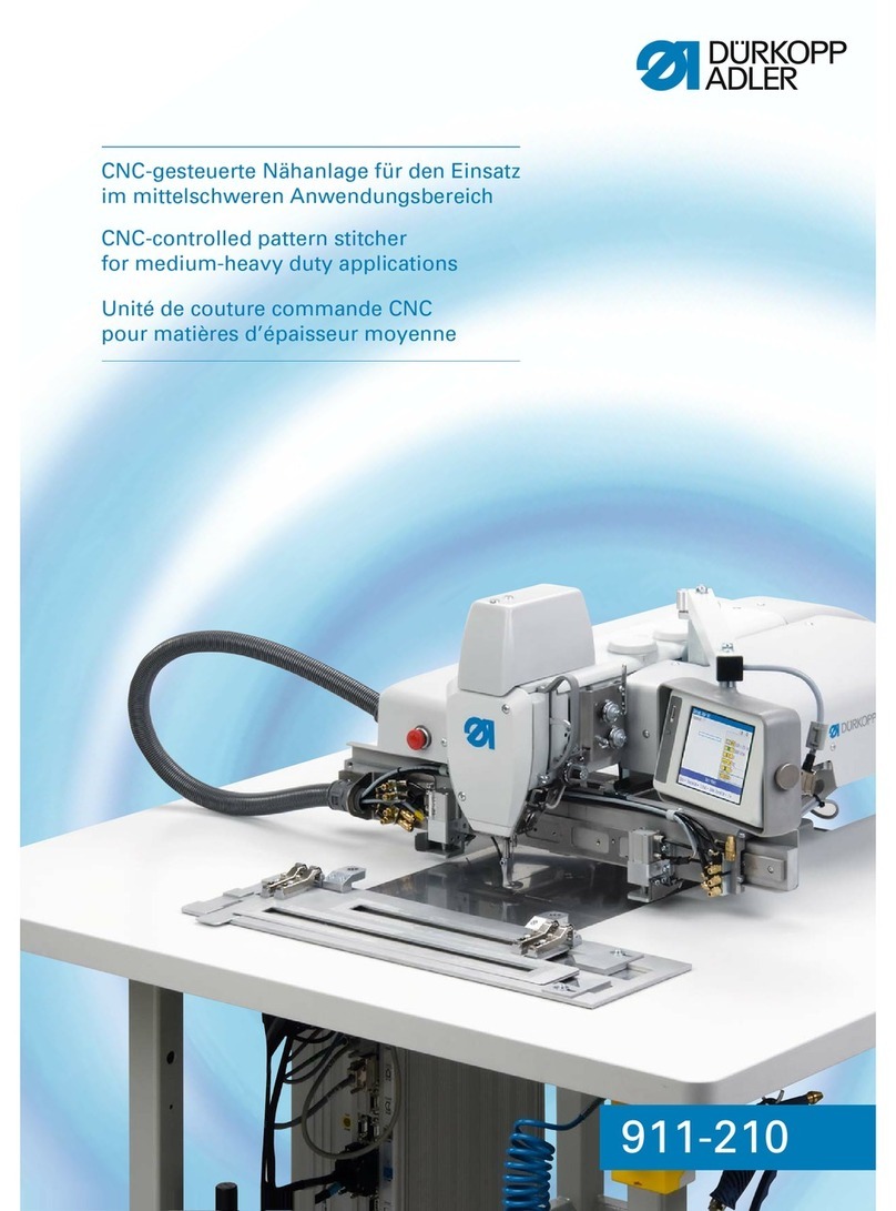 DURKOPP ADLER 911-210 User manual