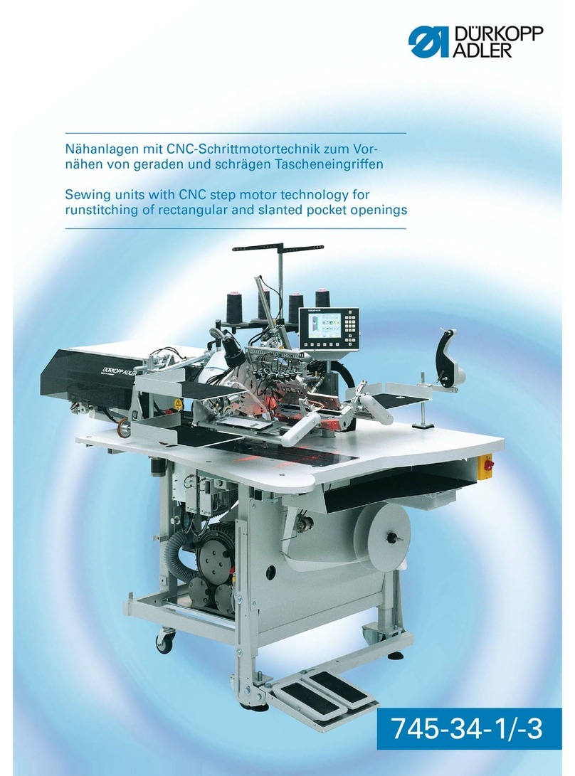 DURKOPP ADLER 745-34-1 brochure